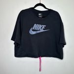 Nike Plus Size Short Sleeve Cropped Spellout Sweatshirt Photo 3