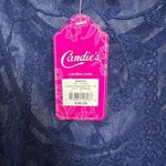 Candie's New Britney Spears  Collection XS Navy Lace Tank Photo 4