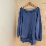 Free People NWOT  movement one to beat pullover in blue Photo 1