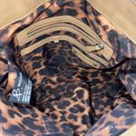 B Makowsky Leather Satchel Shoulder Bag Camel Taupe Gold Tone Hardware Tan Photo 8