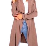 THREAD+SUPPLY “Emrata Duster”, lightweight open jacket w/POCKETS. Medium. EUC Pink Photo 4