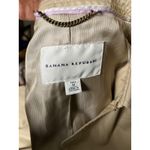 Banana Republic  Trench Coat‎ Medium Tall Double Breasted Belted Classic Photo 3