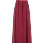 Altar'd State Altar’d State Tiered Halter Maxi Dress in Ruby Red, NWT, Size M Photo 0