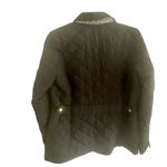 Crown & Ivy Black Quilted Lined Petite Medium Casual Snap Jacket, A03, $25 Photo 2