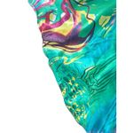 David's Bridal David’s Bridal Pink Floral Watercolor Mermaid Prom Dress Back Detail Size 1/2 Photo 10