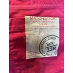 J.Crew NWT Pants Womens Size 33R Hot Pink City Fit Corduroy Matchstick Skinny Photo 5