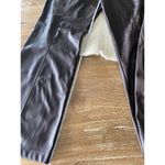 Love, Whit by Whitney Port Faux Leather Size 14 Pants ** Repair On A Tear Noted Brown Photo 9