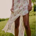 Free People Cream Sleeveless V-Neck Maxi Sundress Photo 1