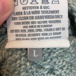 Carraigdonn Mint Green Cable Knit Merino Wool Sweater A55 Size L Photo 4