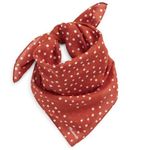 Madewell New! bandana. Color: Faded Rust Photo 4
