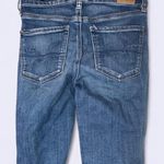 American Eagle Outfitters - Women’s Blue Distressed Skinny Jeans Photo 4