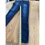 Earl Jean Womens Skinny Ankle Jeans 4 Medium Wash Denim Stretch Mid Rise Fall Photo 5