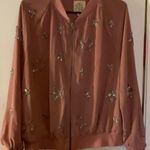 Chaser Ladies Pink Bomber Jacket SZL NWOT Photo 3