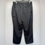 Chico's Chico’s Black Cropped Cargo Ankle Pants Lightweight and Silky Comfort Waistband Photo 3