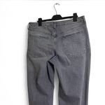 Old Navy  Jeans Sz 18P High-Waisted OG Loose Button-Fly Classic Gray Distressed Photo 3