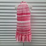 Trina Turk  Zuri 2 Dress Women's Small Pink White Stripe Sleeveless Mini Photo 3