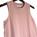 Madewell Organic Cotton Crewneck Tank Midi Dress Jersey Knit Casual Sz XS Soft Photo 4