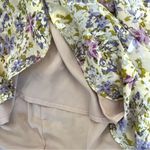 ASTR New  The Label Anastasia Floral Print Cut Out Mini Dress Size Medium Photo 8