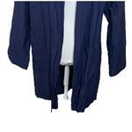 Eileen Fisher  Open Front Cardigan Women’s Size Small Navy Organic Cotton Photo 2