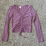 Boutique pink cinched top Photo 1