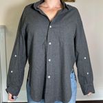 Citizens of Humanity Kayla Flannel Button-Up Shirt Size Medium Photo 4