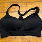 Jockey Black Seamless Racerback Sports Bra large Photo 0
