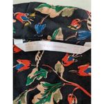 ZARA Trafaluc XS Zebra Jungle Print Button Blouse Black Multicolor Photo 2