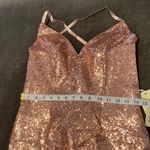 Women’s Pink Fully Sequined Mermaid Style Prom Party Dress Size 6 NWT Pink Photo 5