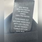 White House | Black Market  Skirt Womens Size 14 Black White Pencil Lace Hem Lined Photo 2