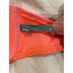 Aerie Orange Halter Neck Bikini Swim Top Women’s Size 34C Beach Ready Photo 4