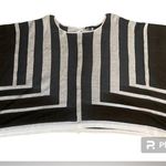 For Cynthia  Button Back Boat Neck Short Sleeved Poncho Photo 1