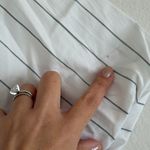 Madewell  Shirred Bubble-Sleeve Button-Up Shirt in White, Size Small Photo 7