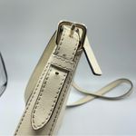 Kate Spade Cream Leather Square Crossbody Handbag Purse Medium Bag Classic Photo 9