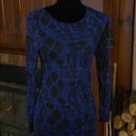 Soft body con dress geometric print stretch Photo 11