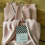 Free People NWT  Sandrine Rose Bubble Sweater ~ Powder ~ S (oversized) Photo 12