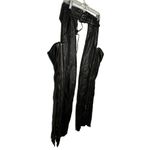 Harley Davidson Thick Black Leather Riding‎ Chaps Photo 3