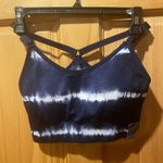 Members Mark Women's Seamless Sports Bra Racerback Removable
Cups Blue Tie Dye L Size L Photo 0