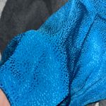 ZARA Blue Pattern Mini Dress Photo 2