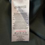 4th & Reckless Leather Look Embossed High Rise Flare Dark Teal Trousers Sz Large Green Photo 6