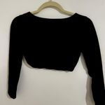 Edikted black v neck long sleeve Photo 2