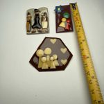 Various Figures Signed People Pins By Lucinda Brooch Pin Lot Of 3 Photo 11