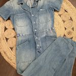 Pistola  Blue Denim Jumpsuit Photo 0