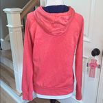 Adidas  Ultimate Hoodie Coral Navy Blue Trim Photo 6