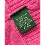 Ralph Lauren Y2K Lauren Womens Pink Half Zip Mock Neck Pullover Sweater Size MD Photo 2