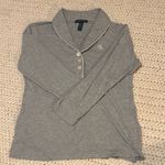 Ralph Lauren  Gray Long Sleeve Polo Photo 0