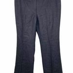 Tory Burch Corrina Heather Dark Gray 100% Wool Trousers Size 6 Style 23061221 Photo 0