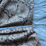 Revolve NWT  Sleeveless Neutral Tan Snake Mini Dress Photo 15