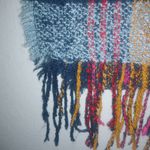 Wild Fable  Large Rectangle Multicolor Woven Wrap Scarf Throw Photo 1