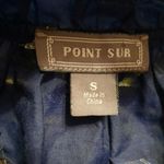 Point Sur Long Sleeve Blouse Size Small Blue Photo 3