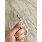 Kendra Scott  Tessa White & Silver Drusy Stone Stud Earrings Photo 1